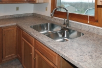 country oak kitchen counter fixtures