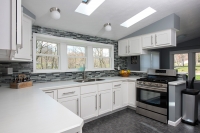 painted white kitchen